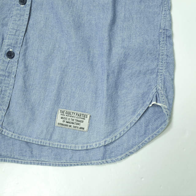 楽天市場】WACKO MARIA ワコマリア 日本製 Chambray Work Shirt