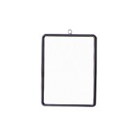 楽天市場】ウォールミラー 長方形 ブラック 角型 角丸 鏡 壁掛け