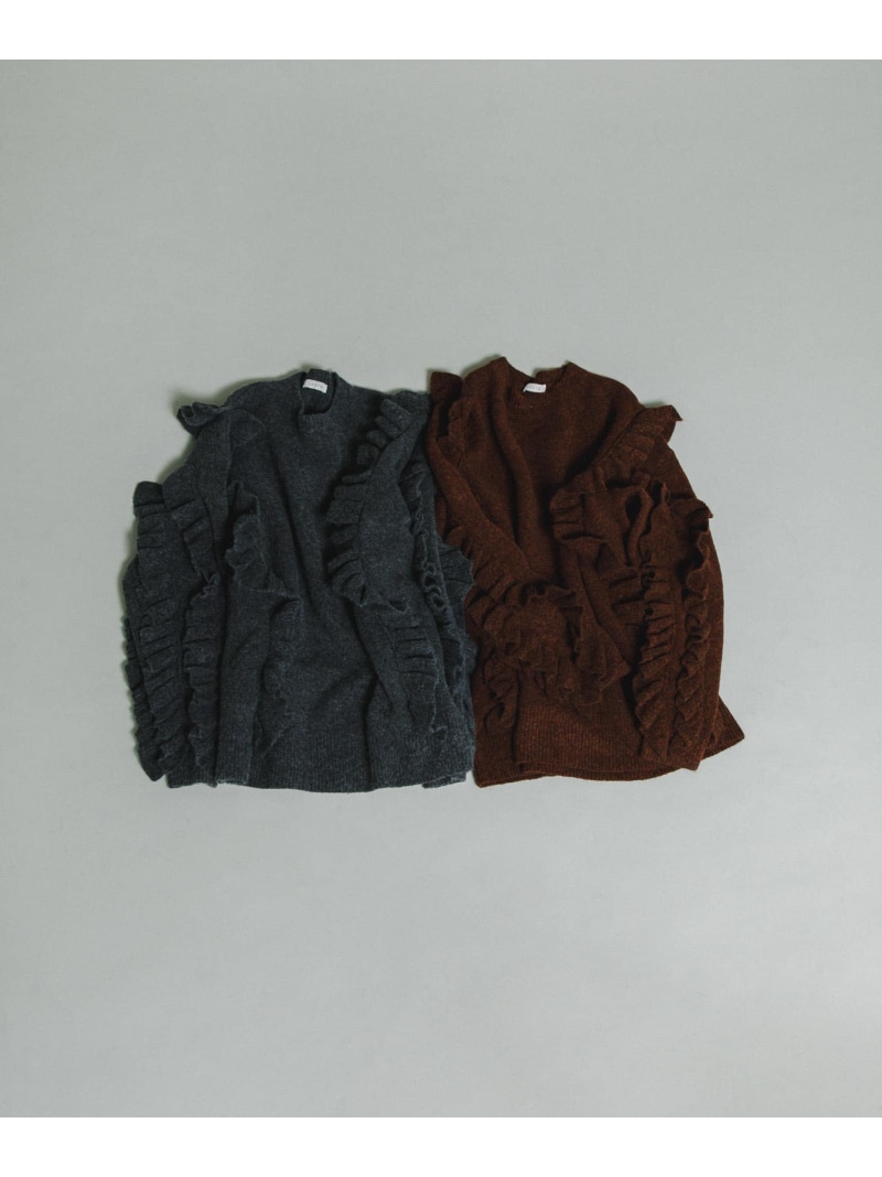 楽天市場】【SALE／50%OFF】frill frill knit LAATO ラート トップス
