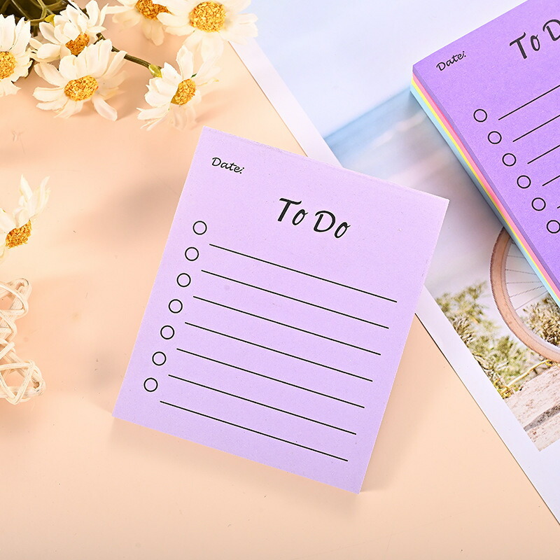 楽天市場】送料無料 付箋 ふせん メモ帳 ToDo 備忘録 貼るメモ やる