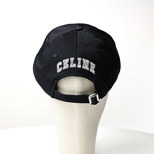 楽天市場】CELINE セリーヌ Back Logo Baseball Cap ベースボール