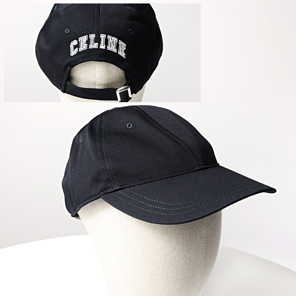 楽天市場】CELINE セリーヌ Back Logo Baseball Cap ベースボール