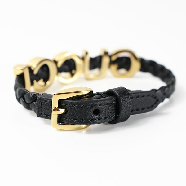 楽天市場】GUCCI グッチ Leather GUCCI Bracelet ブレスレット