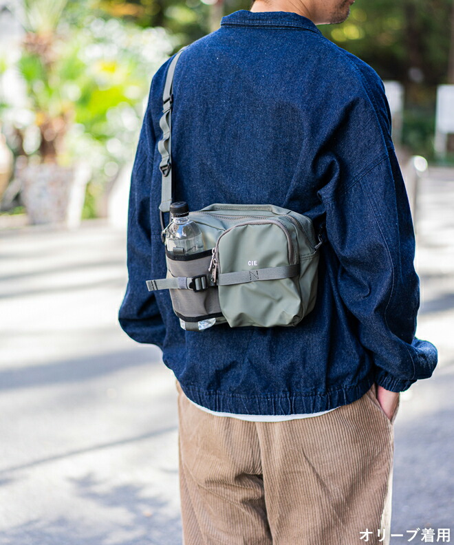 楽天市場】CIE シー GRID3 BOTTLE SHOULDER BAG グリッド3ボトル