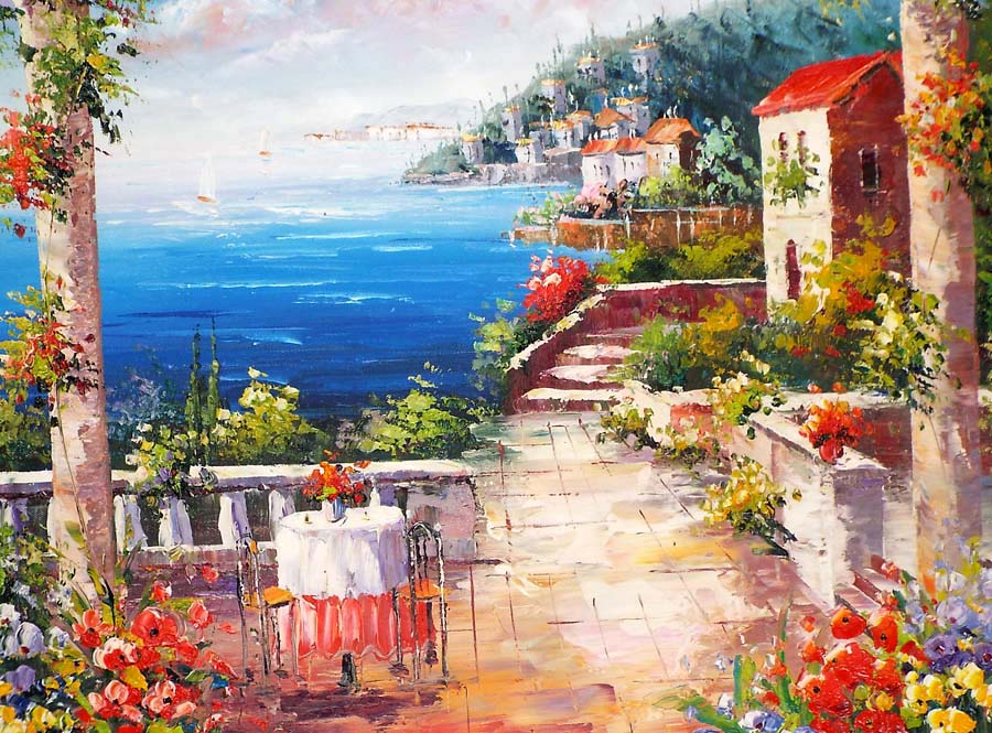 楽天市場】海の絵 絵画 油絵 アートパネル開業祝い 開院祝い「海辺の