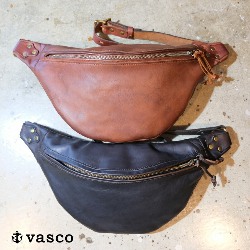 楽天市場】VASCO ヴァスコ【VS-243L】【LEATHER WAIST BAG-LARGE