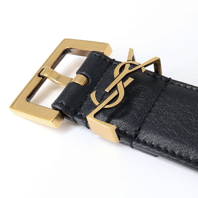楽天市場】【SAINT LAURENT】サンローラン レザーベルト 634437 BOO0W