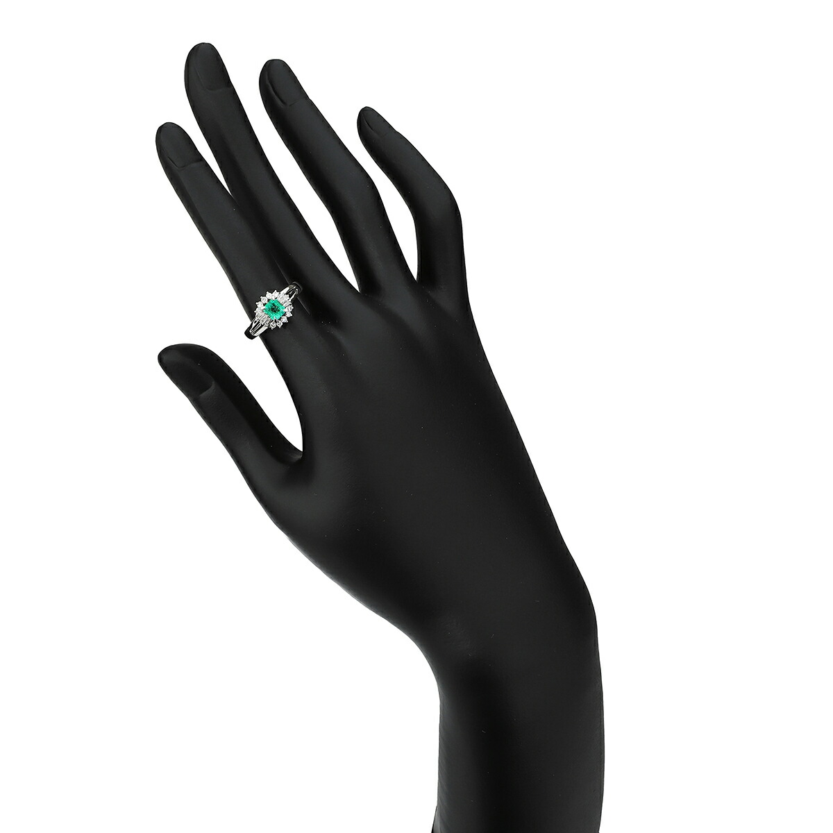 楽天市場】ジュエリーマキ リング 指輪 エメラルド 0.32ct