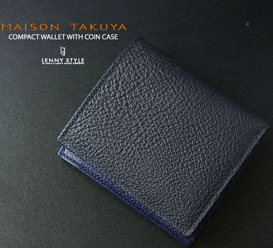 楽天市場】メゾンタクヤ（MAISON TAKUYA）小銭入れ付コンパクト