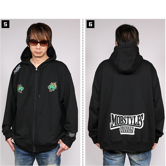 楽天市場】(モブスタイルス) MOBSTYLES ORIGINAL DRY ZIP HOOD (ZIP