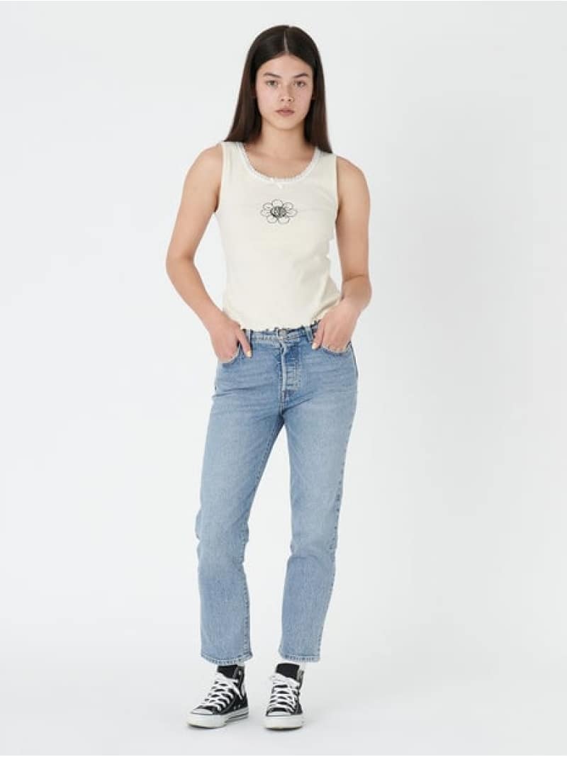 楽天市場】【SALE／50%OFF】501(R) CROP ジーンズ ライトインディゴ