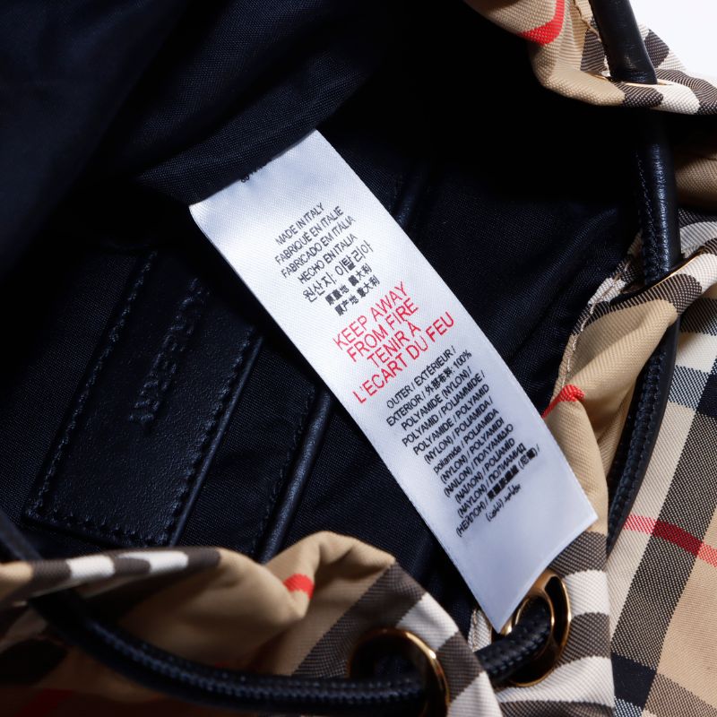 楽天市場】バーバリー BURBERRY ノバチェック ミニ リュック