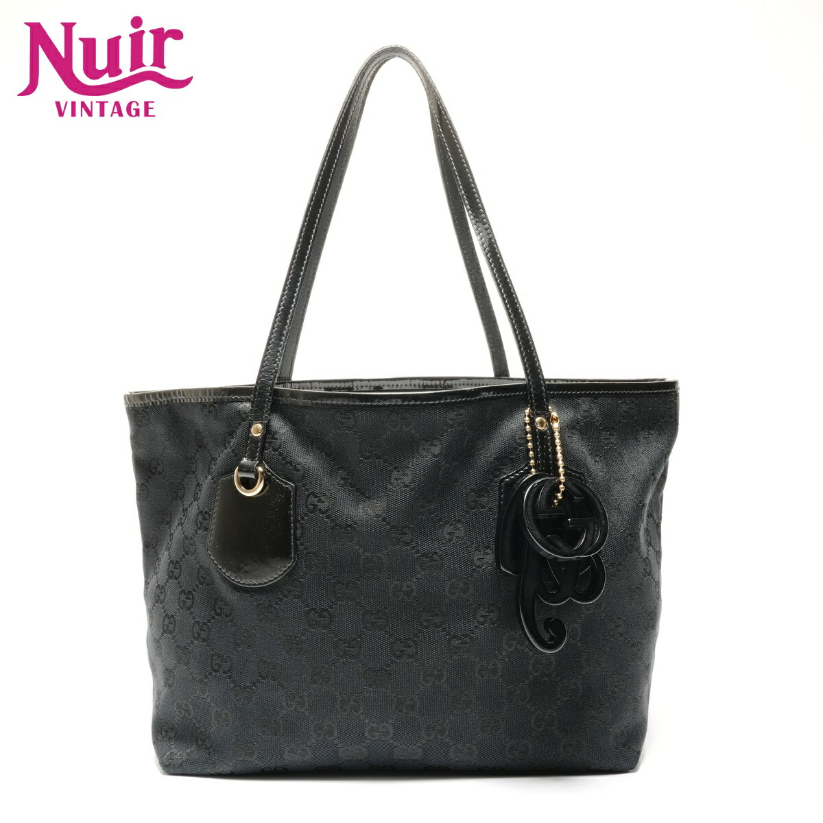 楽天市場】グッチ ggキャンバス トートバッグ 黒の通販