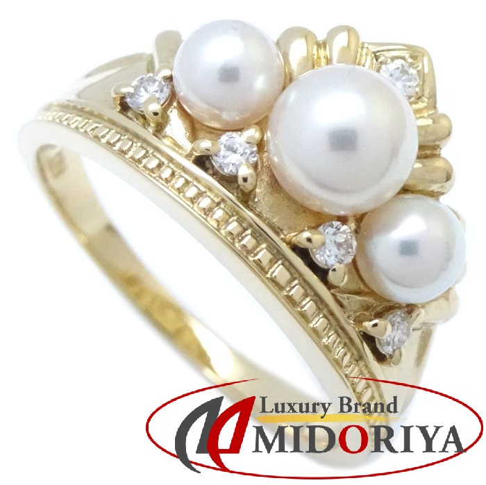 楽天市場】MIKIMOTO ミキモト パール リング 指輪 11号 真珠