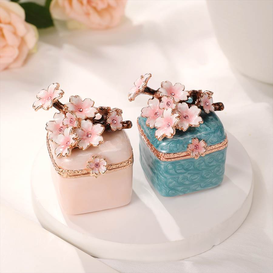 楽天市場】【正規品】 小枝桜 ジュエリーボックス 春色 小物入れ