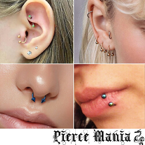 楽天市場】16g カラーチタン サーキュラーバーベル ボール コーン