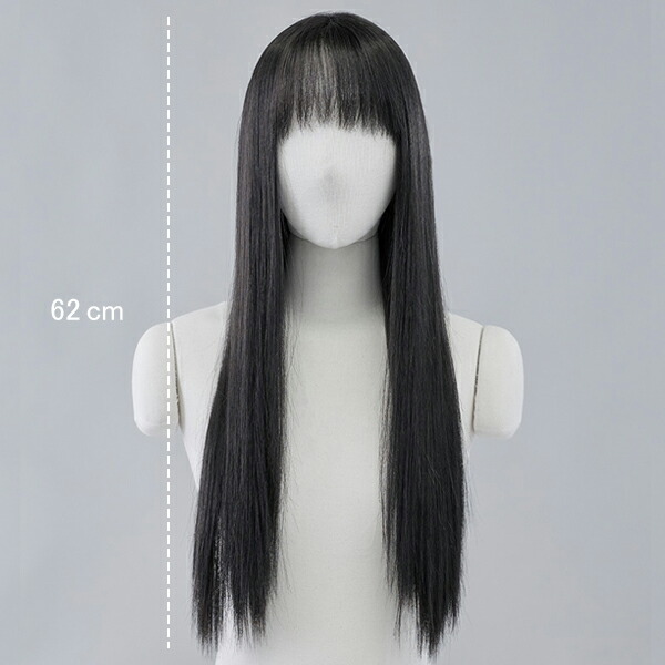 楽天市場】手植えフルウィッグ) ストレート25インチレイクカット