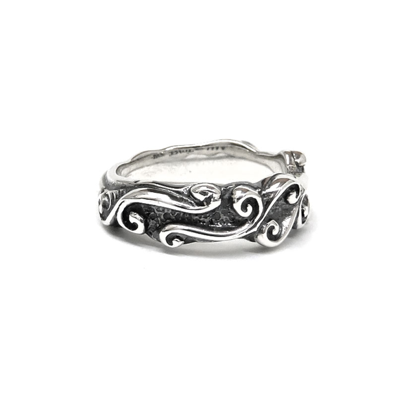 楽天市場】【BWL】Bill Wall Leather ビルウォールレザー99 WAVE RING