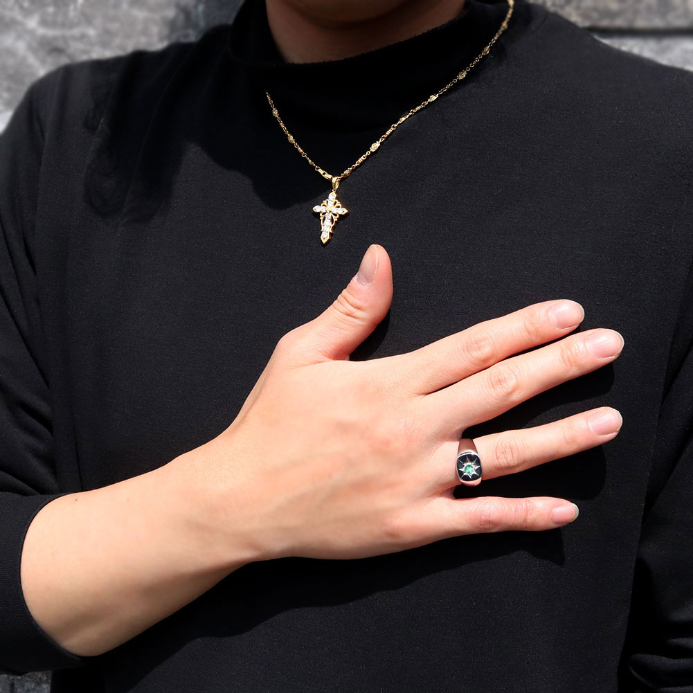 楽天市場】指輪 ゴールド エメラルド リング 10金 5月誕生石