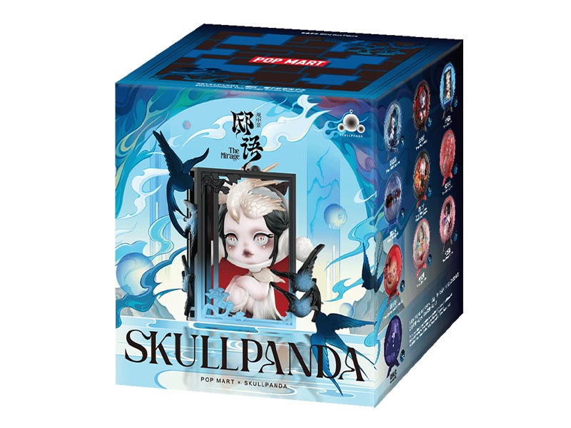 楽天市場】SKULLPANDA The Mirage シリーズ【ピース】 : POP MART