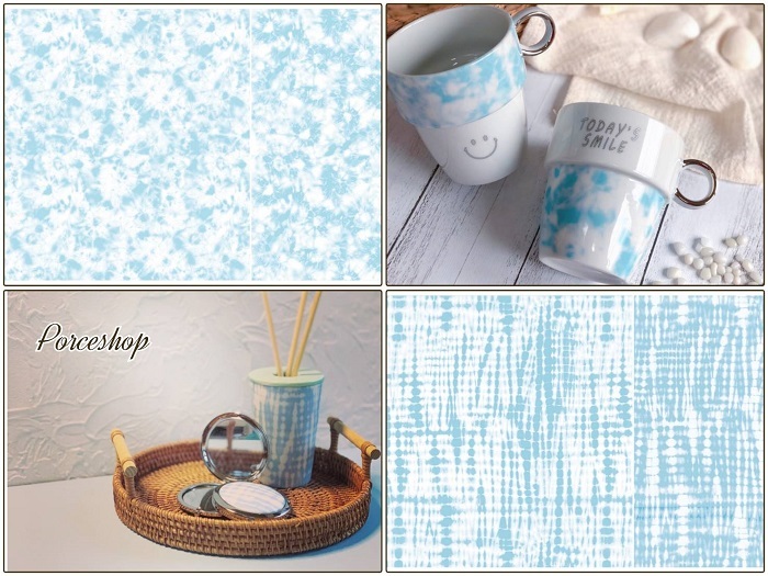 楽天市場】ポーセラーツ 転写紙 【セット割】タイダイ転写紙