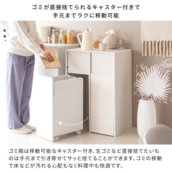 楽天市場】【スーパーSALE限定 10%OFF】 ゴミ箱 おしゃれ 2分別 45L