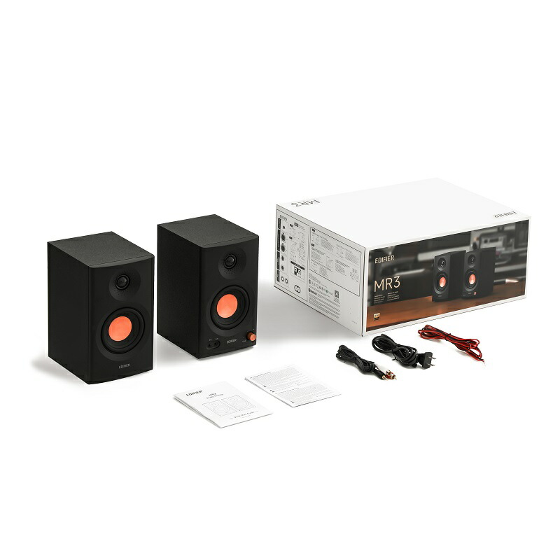 楽天市場】Edifier 2.0モニタースピーカーシステム MR3 合計36W TRS