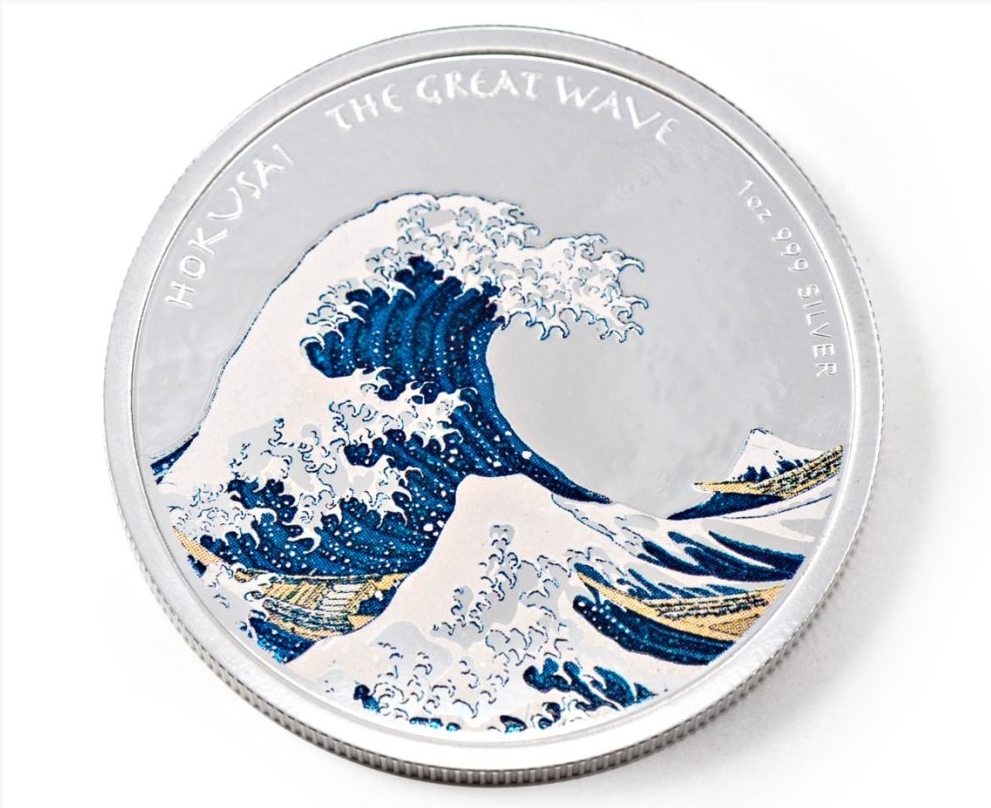 楽天市場】【限定2500枚】シルバー 1オンス 純銀 葛飾北斎「富獄三十六