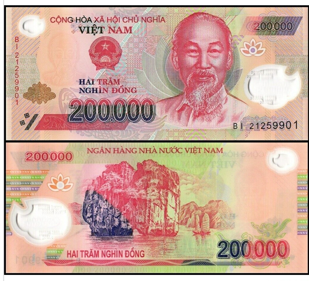楽天市場】ベトナム 紙幣 【品質保証書付】 【使用品】 ベトナムドン