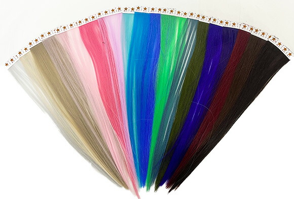 楽天市場】シールエクステ新色増えました21色でカラーを満喫、耐熱