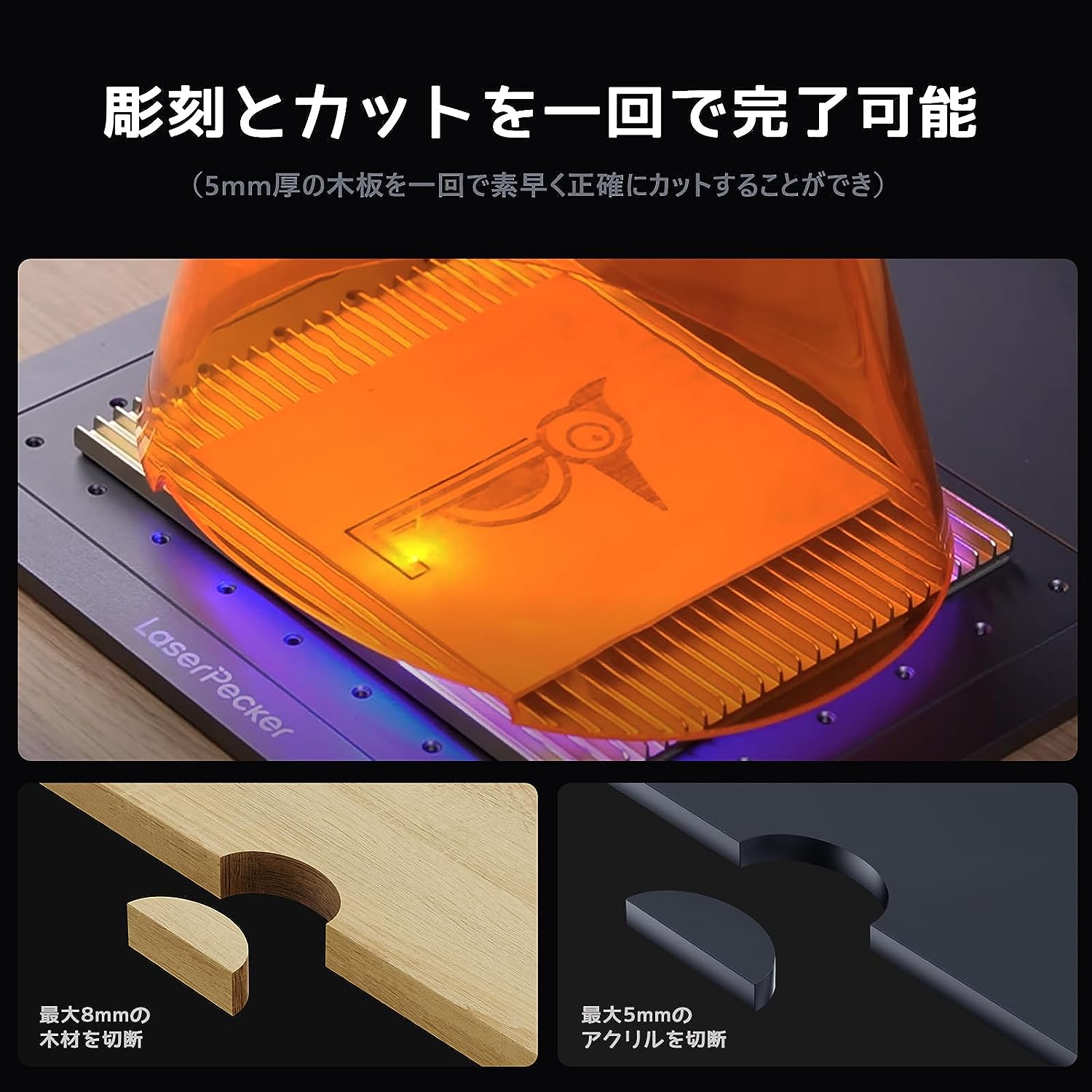 楽天市場】【正規販売店】レーザー彫刻機 LaserPecker4 デュアル