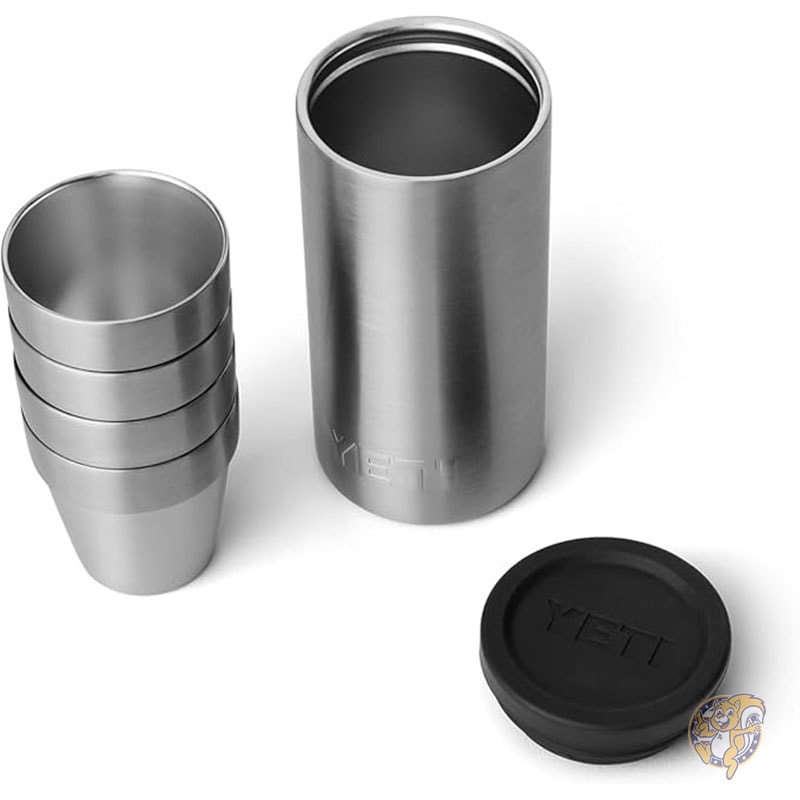 楽天市場】ショットグラス キャリングケース付き 4個セット YETI
