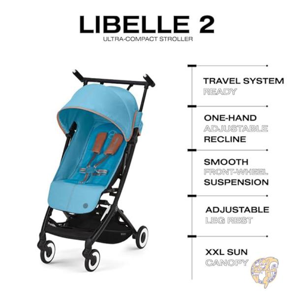 楽天市場】コンパクト 軽量 トラベルベビーカー バギー Libelle 2 機内