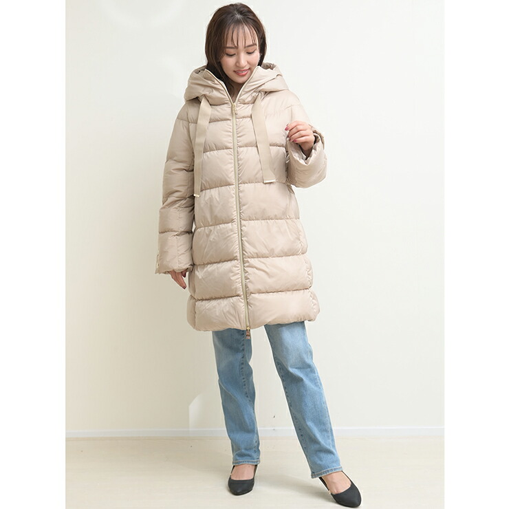 楽天市場】ヘルノ ダウン レディース HERNO ダウンコート A-shape