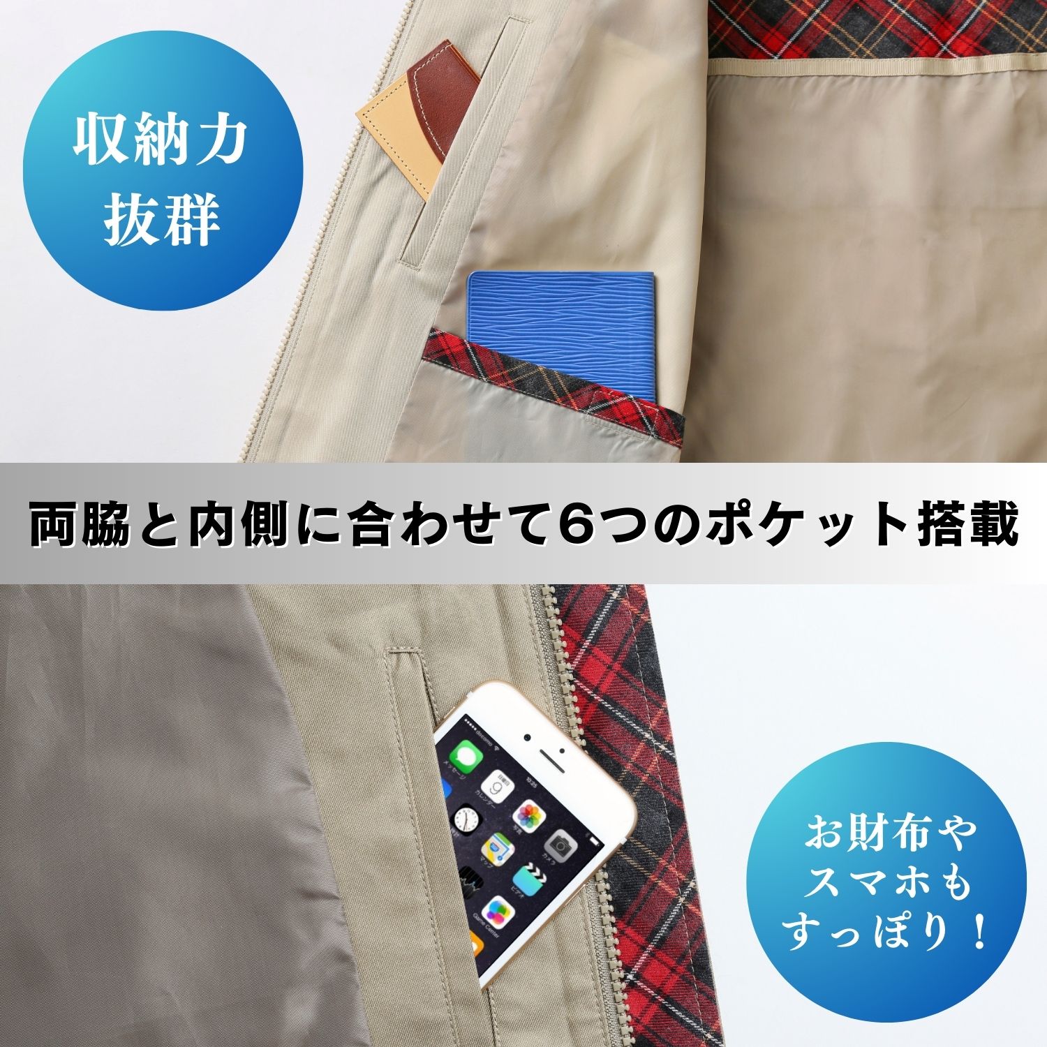 楽天市場】スイングトップ ブルゾン メンズ 撥水 チェック柄 シニア