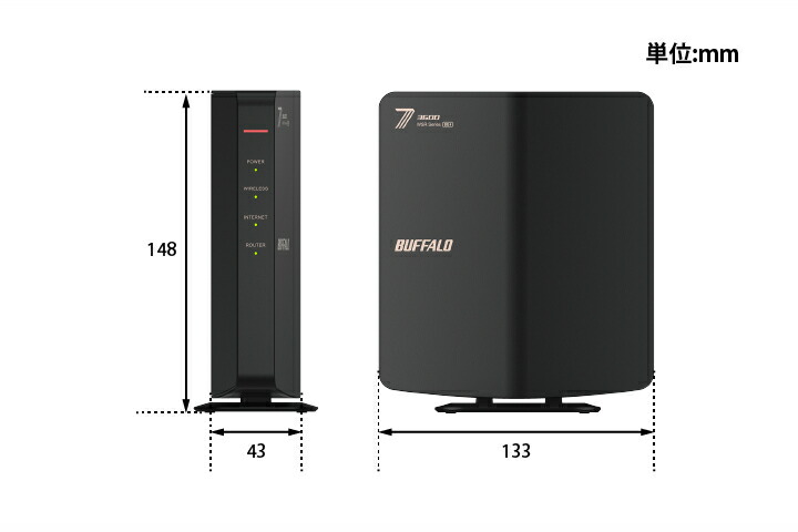楽天市場】バッファロー Wi-Fi 7(11be)対応デュアルバンドWi-Fi