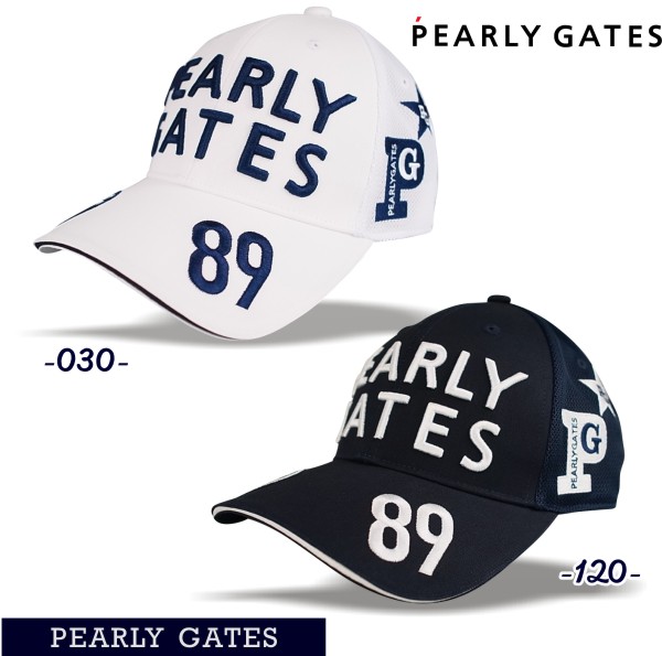 PEARLY GATES ハイカットシューズとキャップセット PEARLY GATES（パーリーゲイツ） シューズ 「PEARLY GATES」ロゴ×花柄