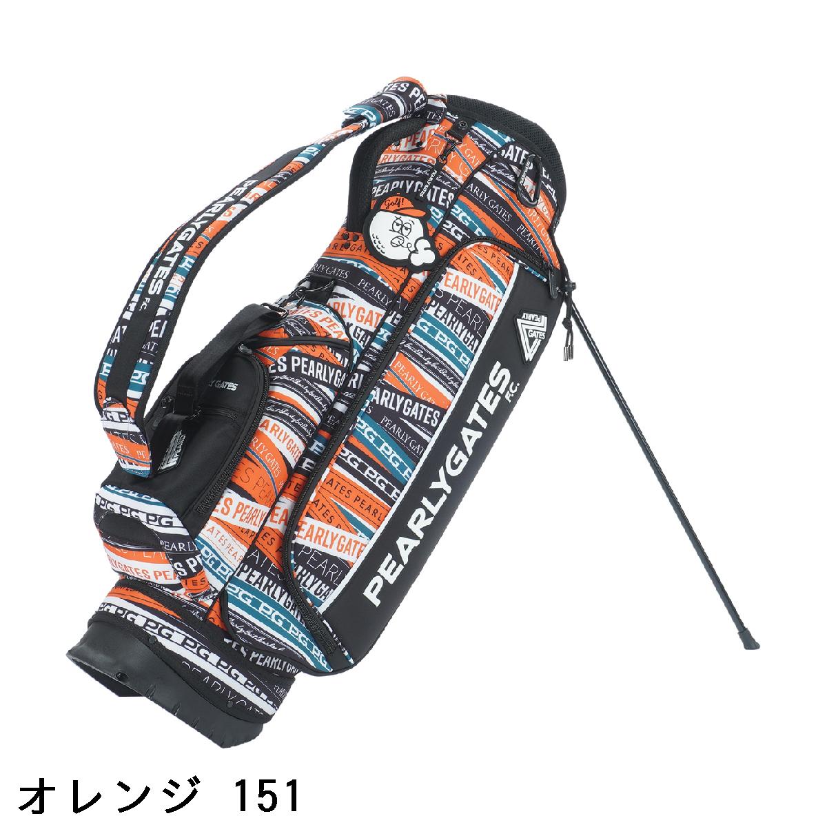 楽天市場】パーリーゲイツ PEARLY GATES ロゴリボン柄スタンドキャディ