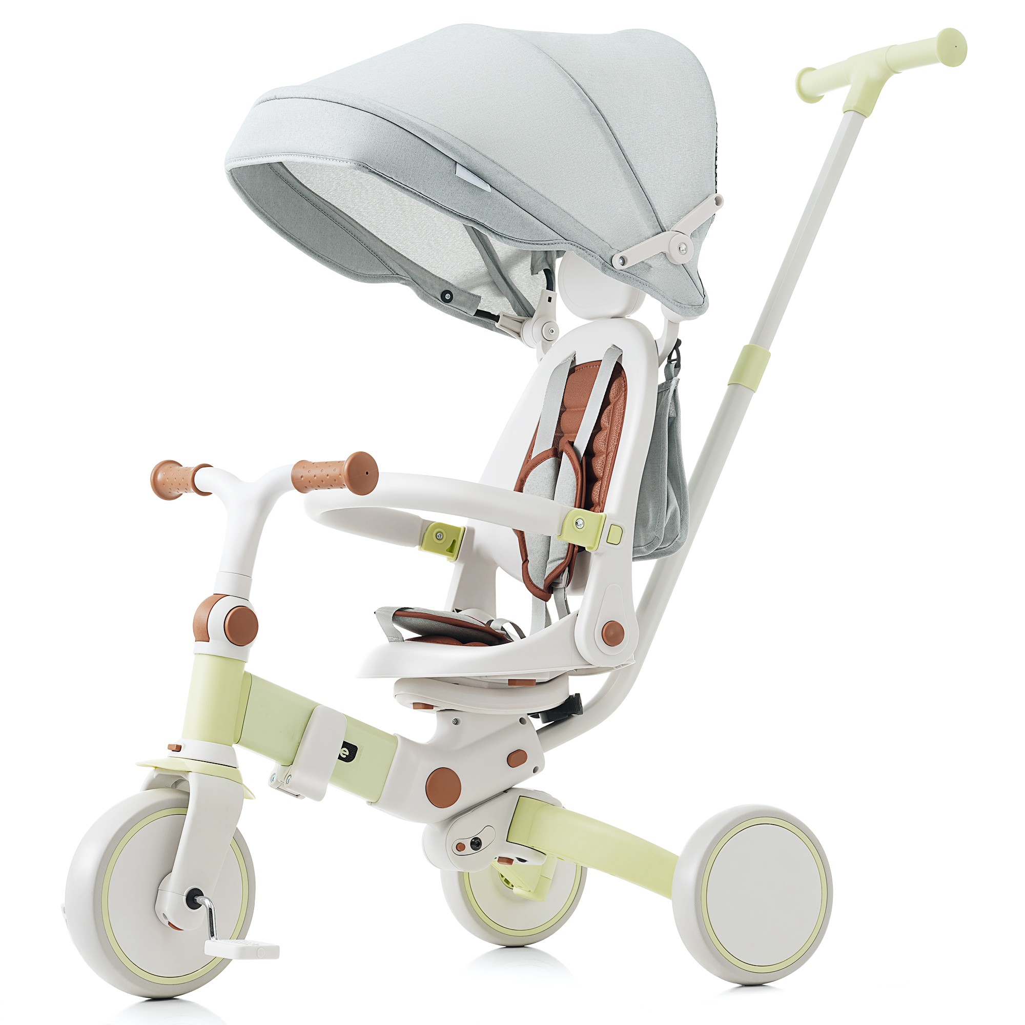 楽天市場】子供用三輪車 7in1 折りたたみ三輪車 手押し棒付き 6ヶ月-6