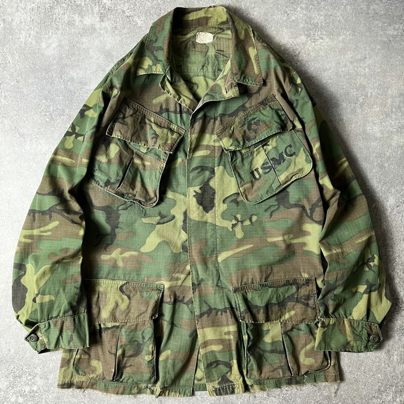 楽天市場】60s US ARMY 米軍実物 4th ERDL グリーンリーフ カモ