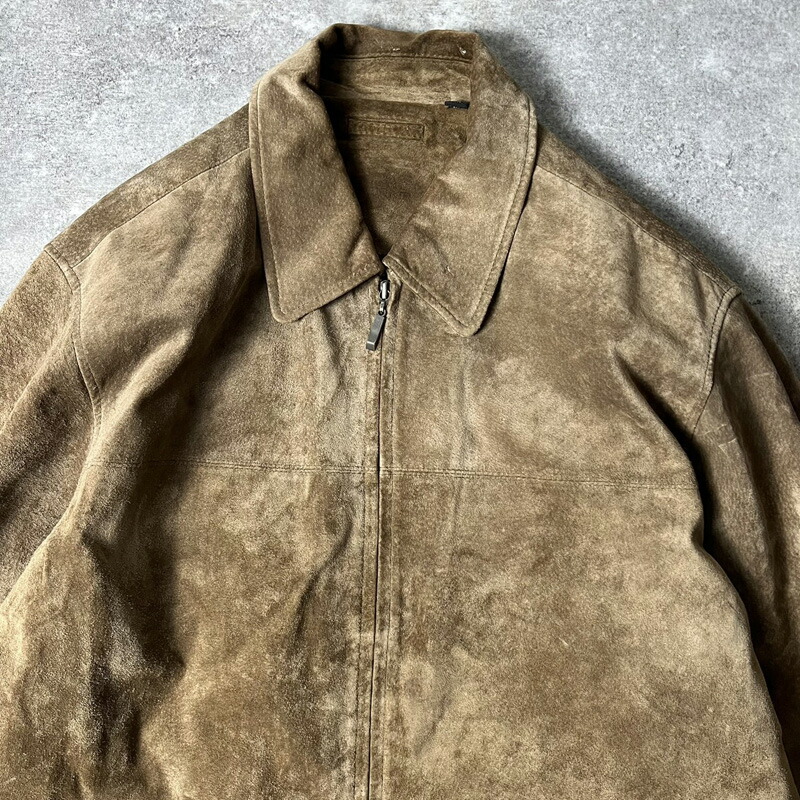 楽天市場】90s ROUNDTREE & YORKE ライナー付き 本革 スエード レザー