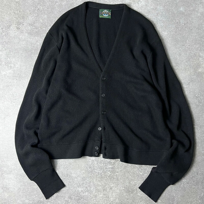 楽天市場】80s USA製 Jantzen 無地 アクリル ニット カーディガン XL