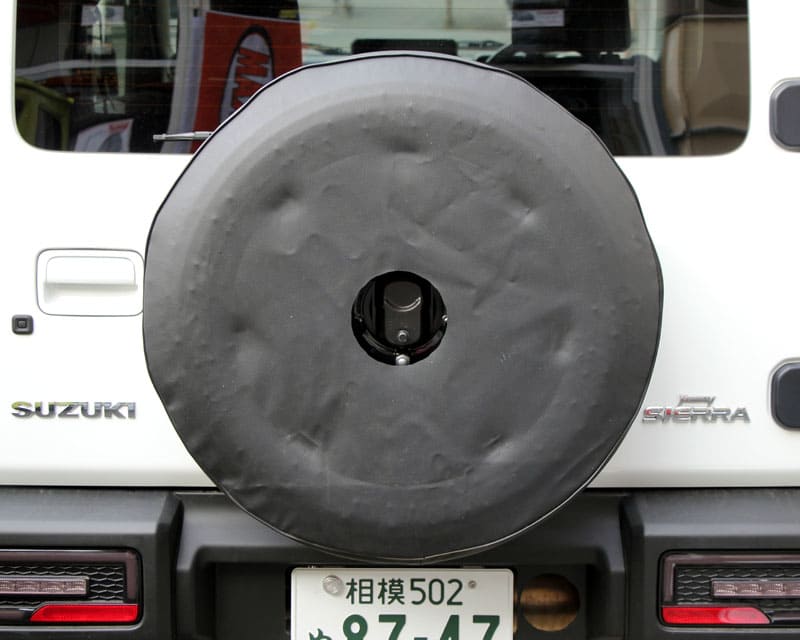 楽天市場】ジムニー用 純正センターカバー対応スペアタイヤカバー