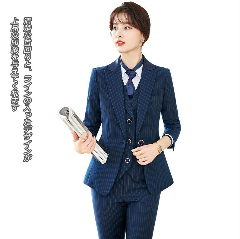 楽天市場】ストライプスーツ 2点/3点/4点セット選択可 縞々柄