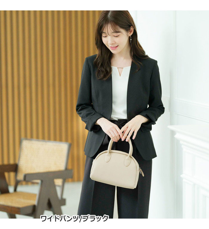 楽天市場】【2点セット】選べるボトム！洗えて型くずれしないノー