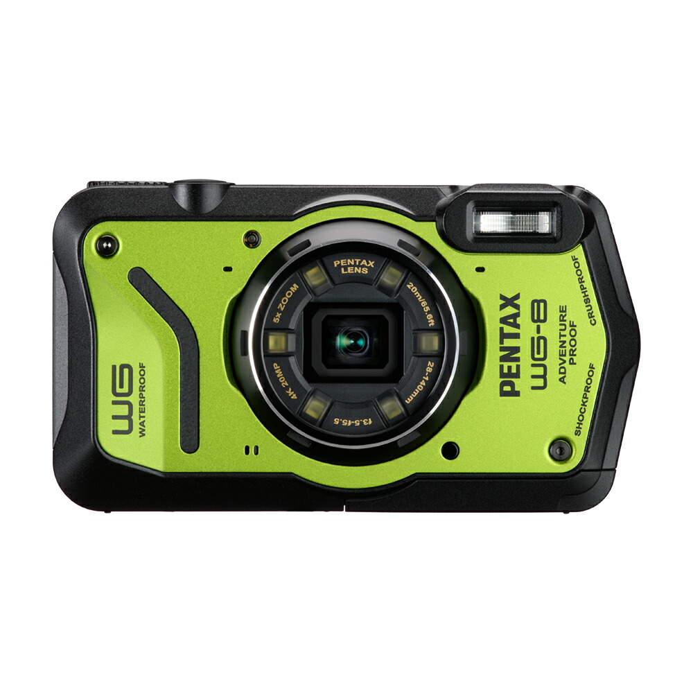 楽天市場】【公式店】PENTAX WG-8 グリーン（直販限定カラー