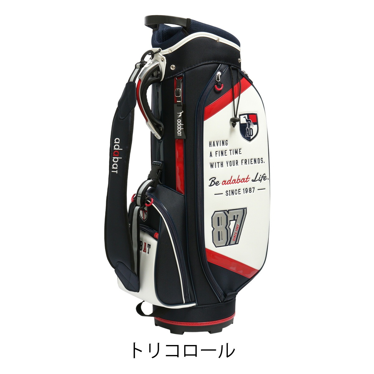 楽天市場】アダバット ゴルフ キャディバッグ カート型 9型 47インチ