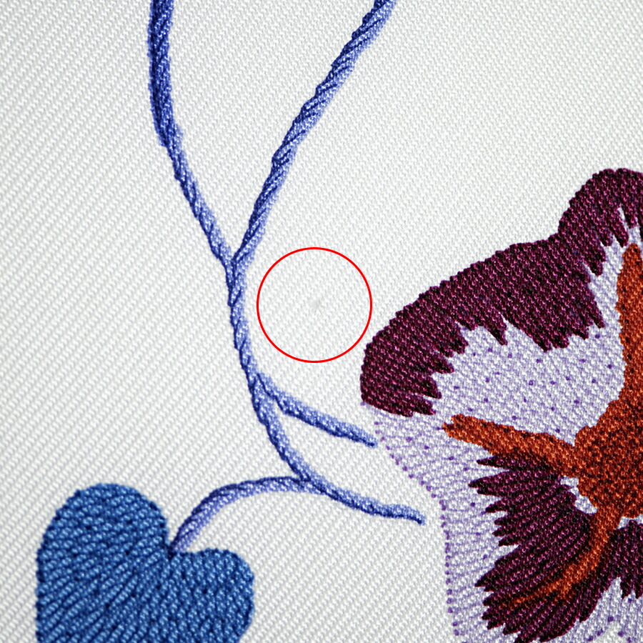 楽天市場】HERMES エルメス カレ90 Brides Fleuries ブリッド・フルリ