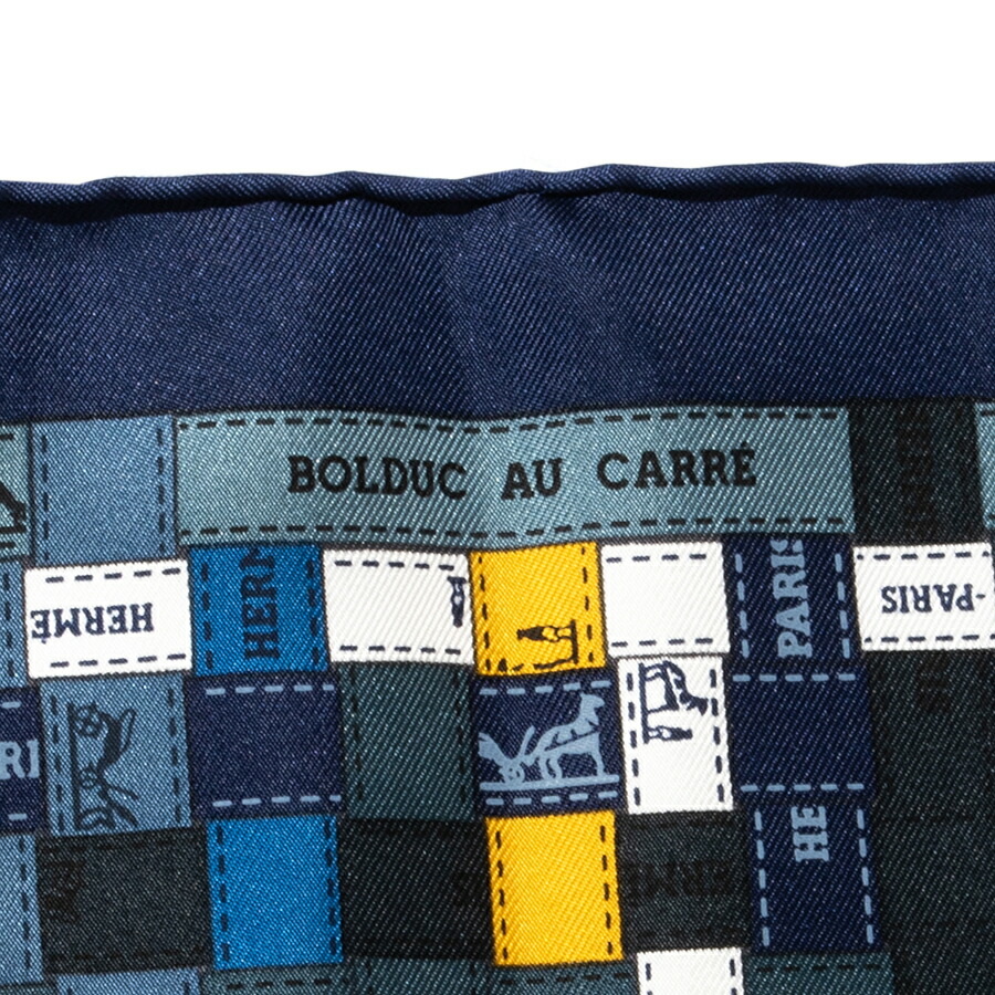 楽天市場】HERMES エルメス カレ90 Bolduc au Carre ボルデュック