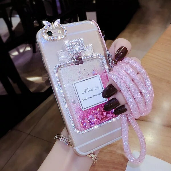 楽天市場】【ストラップ付き】香水瓶 iphone ケース スマホケース 香水